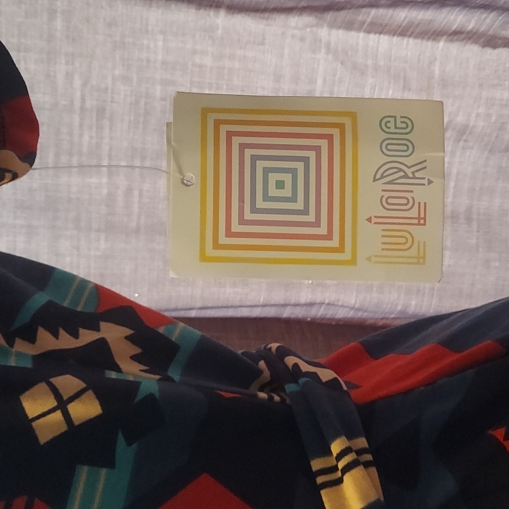 NWT LuLaRoe Tribal Mitzi Dress - Picture 6 of 6